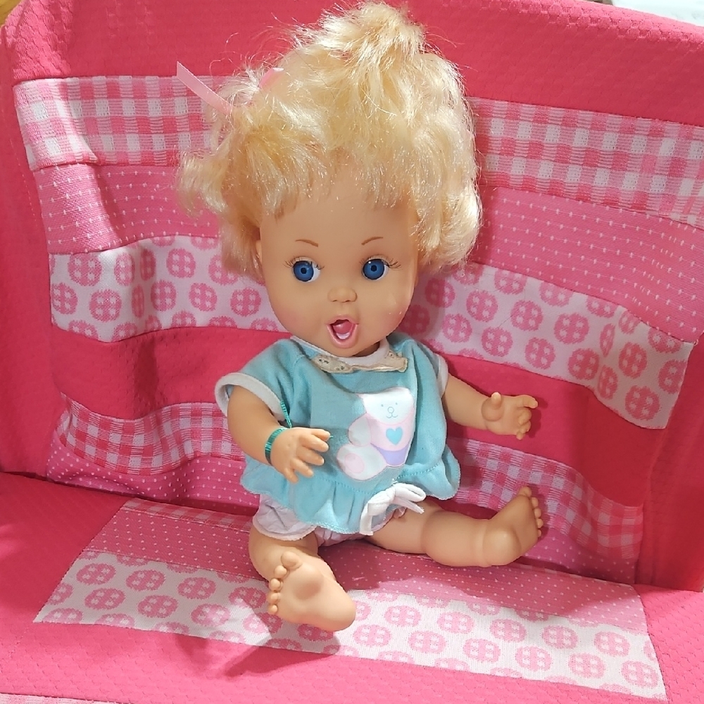 Vintage Babyface doll By Galoob So Excited Becca
